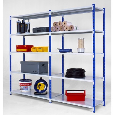 Rayonnage tôlé Fliclass 5 niveaux
