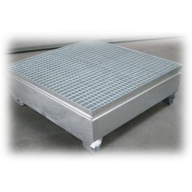 Bac de rétention métallique