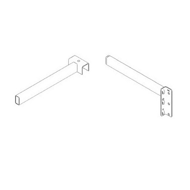 Séparateur tube pour rayonnage vertical