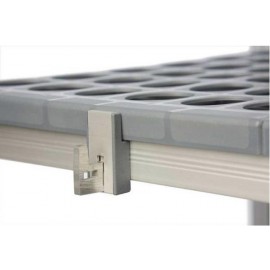 Retour d'angle pour rayonnage alimentaire