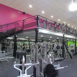 Mezzanine ERP pour salles de sport