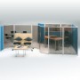 Cloisonette de bureau
