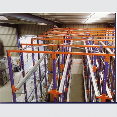 Stockage drive-in LIFO