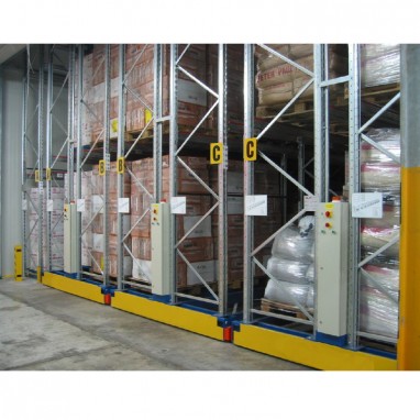 Rack de stockage palette mobile