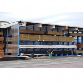 Stockage en exterieur bâtiment autoportant