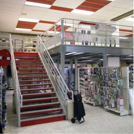 Mezzanine ERP pour magasins