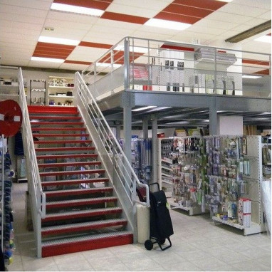 Mezzanine ERP pour magasins