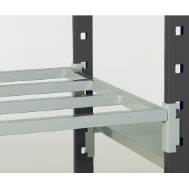 Tablette pour rayonnage tubulaire Flip